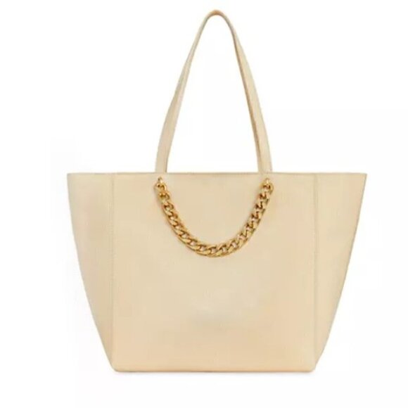Rebecca Minkoff Latte Simple Chain Tote NWT - Picture 1 of 10